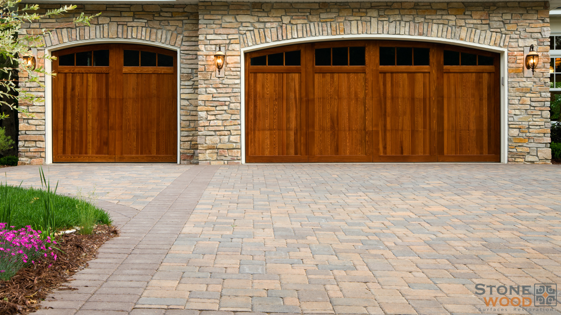 Paver driveway restoration in Houston