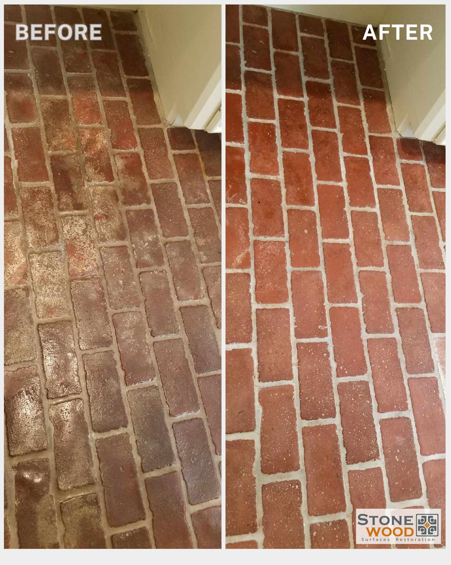 Professional paver restoration in Houston