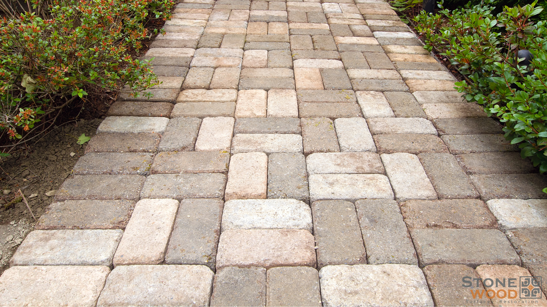 Paver walkway restoration in Houston