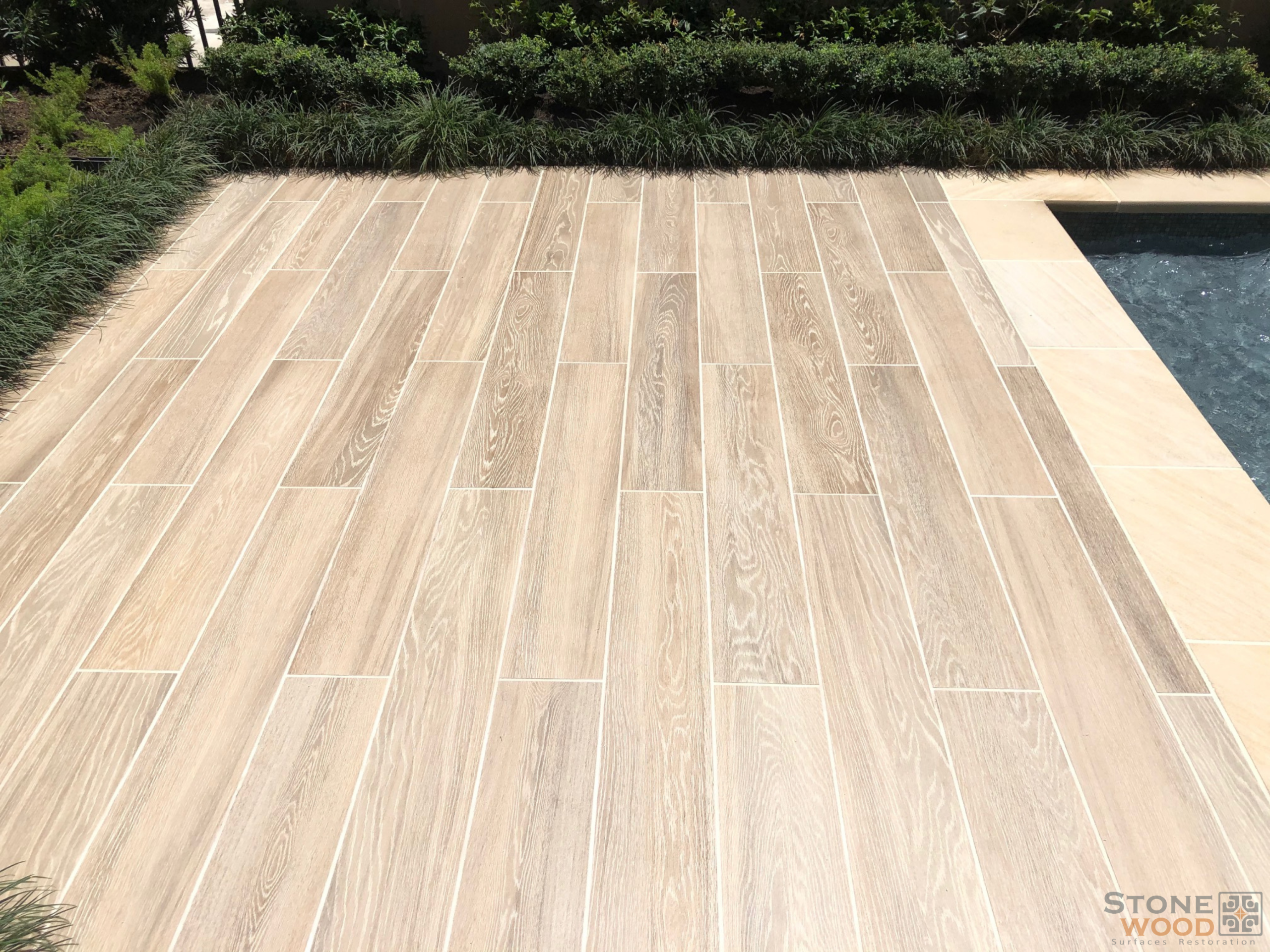 Tile floor cleaning in Houston