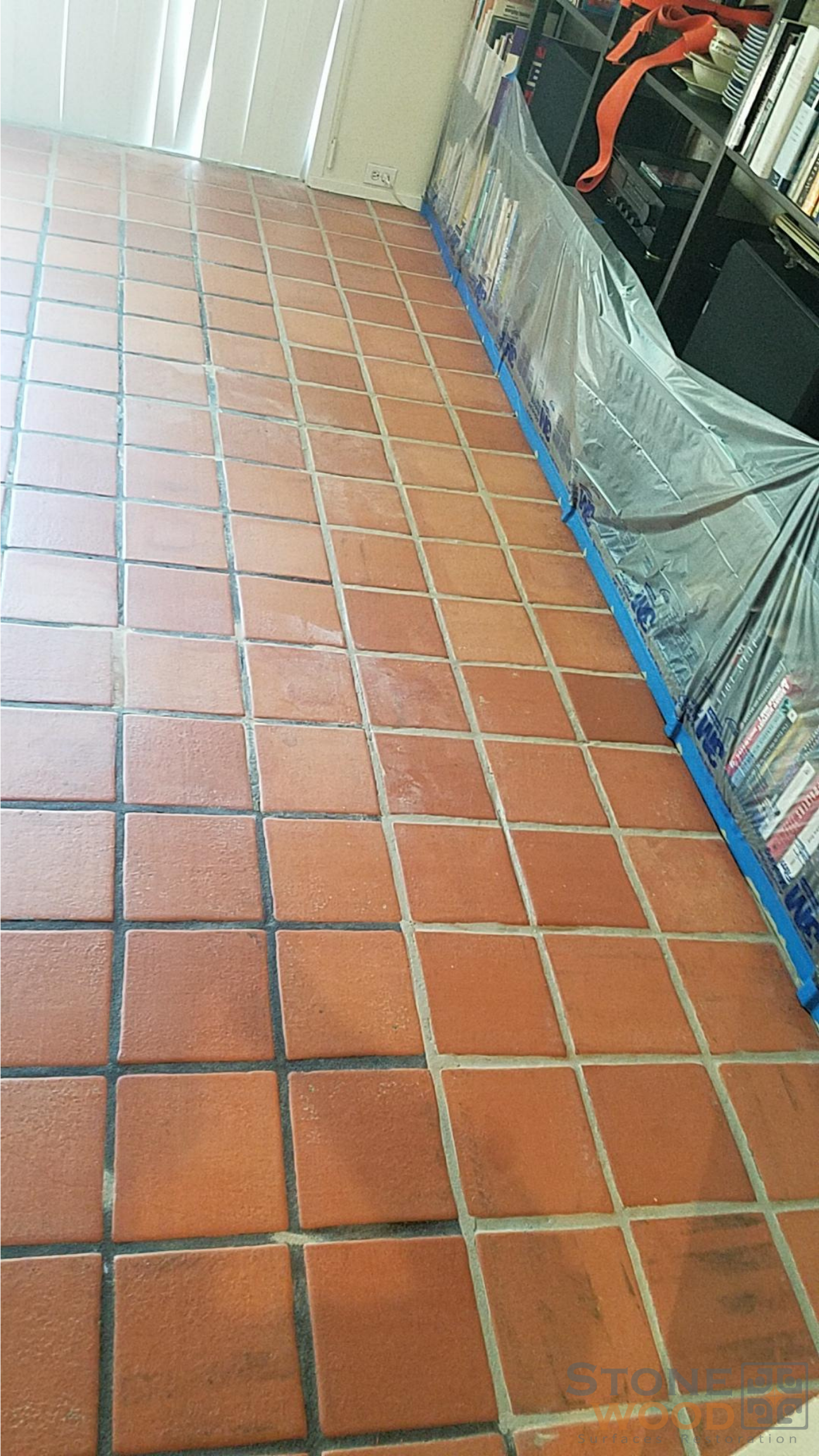 Professional tile and grout cleaning in Houston